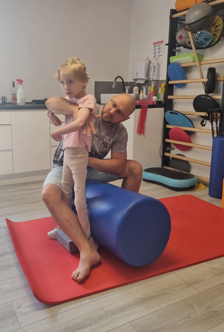 Majka podczas rehabilitacji